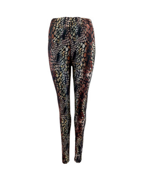 BLACK COLOUR LEGGING DRACO SNAKE SOFT 2221