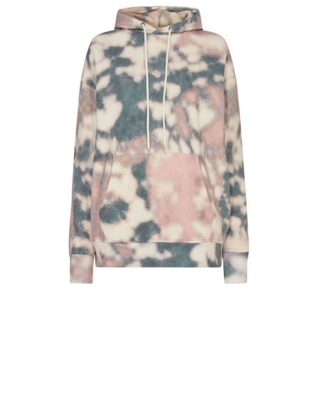 SOFIE SCHNOOR HOODIE CAMEL TIE DYE