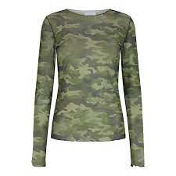 LIBERTÉ MESH CAMO BLUSE