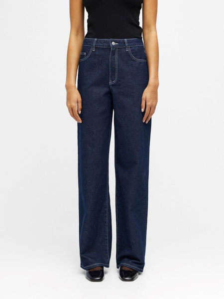 OBJECT JEANS OBJSAVA STRAIGHT LONG BLUE