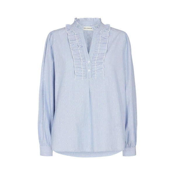 SOFIE SCHNOOR BLUSE LIGHT BLUE