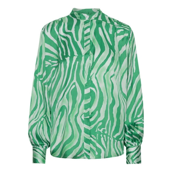 KARMAMIA Cornelia Shirt - green tiger