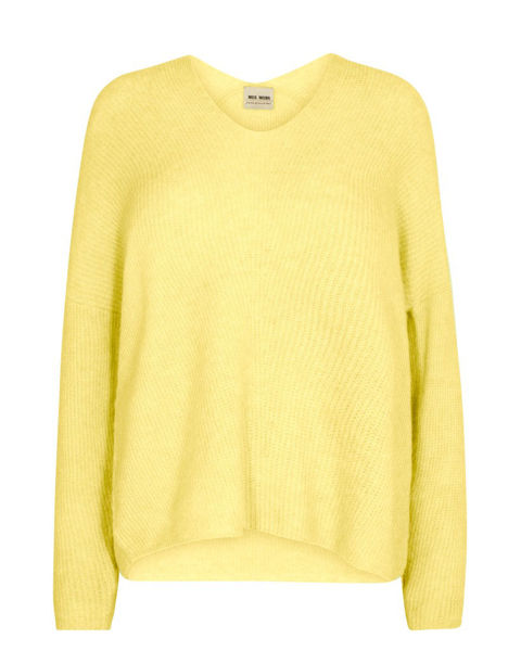 MOS MOSH STRIK THORA V-NECK YELLOW