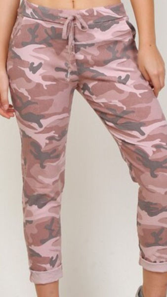 BY PARIS CAMO JOG BUKS ROSA