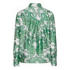 KARMAMIA AUGUSTA PAISLEY GREEN SHIRT