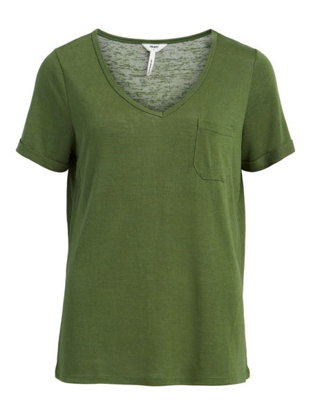 OBJECT T-SHIRT OBJTESSI VINEYARD GREEN