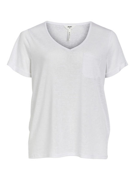 OBJECT T-SHIRT OBJTESSI WHITE