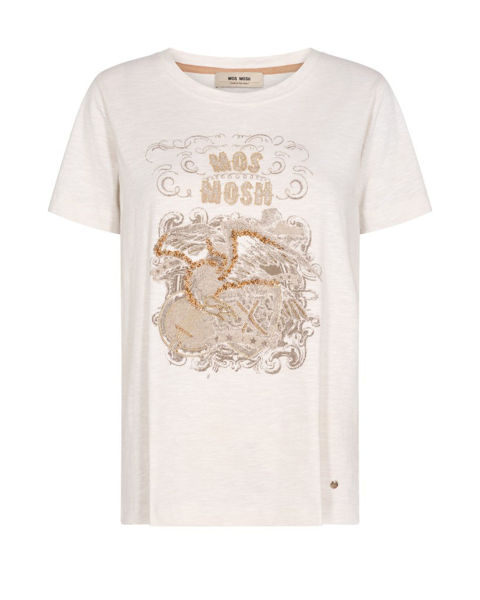 MOS MOSH T-SHIRT SANA DECO BIRCH