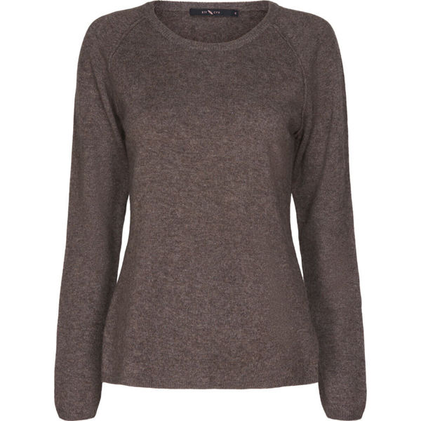 NOTYZ PULLOVER CASHMERE BROWN MELANGE