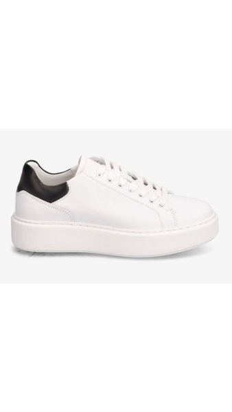 BILLI BI a4752 SNEAKERS HVID M/ SORT