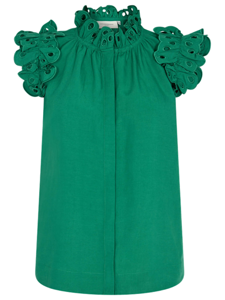 COPENHAGEN MUSE TOP NATU GREEN