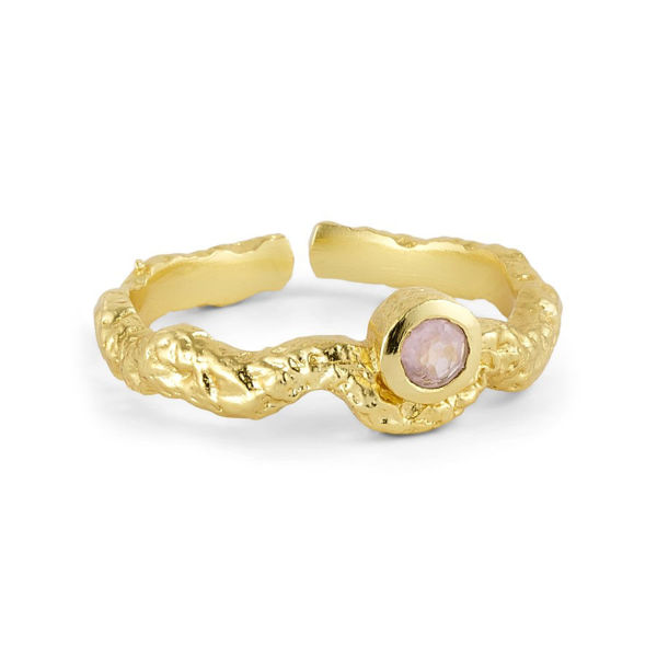 PURE BY NAT RING W. GEMSTONE