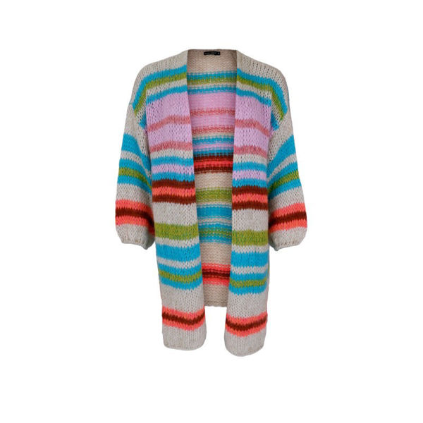 BC MARTELL STRIPED CARDIGAN