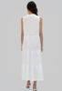 BP LINEN DRESS WHITE