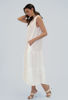 BP LINEN DRESS WHITE