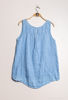 BP LINEN TOP SKY BLUE