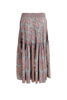 BC LUNA BOHO SKIRT TULIP GREY