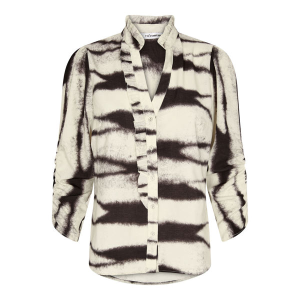 CO'COUTURE SKJORTE MELISSA FRILL PLACKET BONE