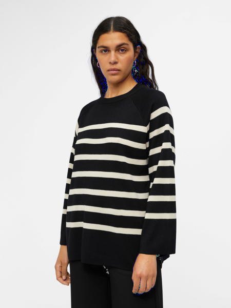 OBJESTER BLUSE BLACK
