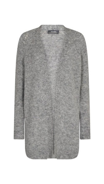 MOS MOSH CARDIGAN THORA LONG GREY