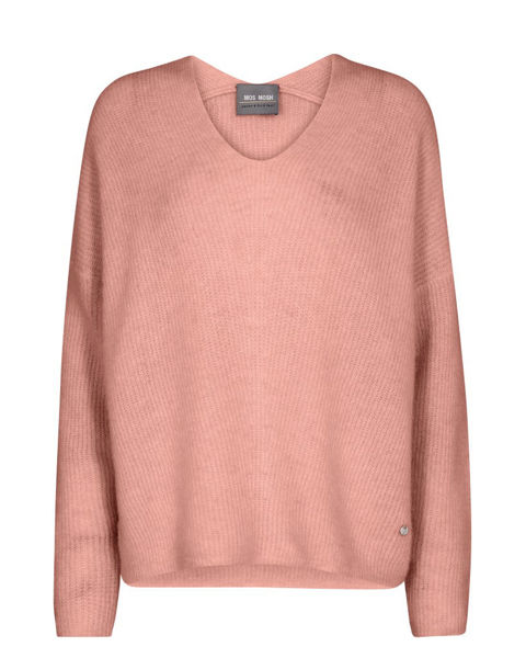 MOS MOSH STRIK THORA V-NECK BURLWOOD