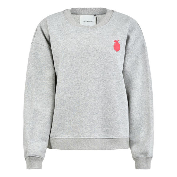 SOFIE SCHNOOR SWEATSHIRT S233344 GREY MELANGE