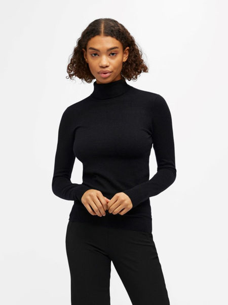 OBJECT STRIK OBJTHESS ROLLNECK BLACK