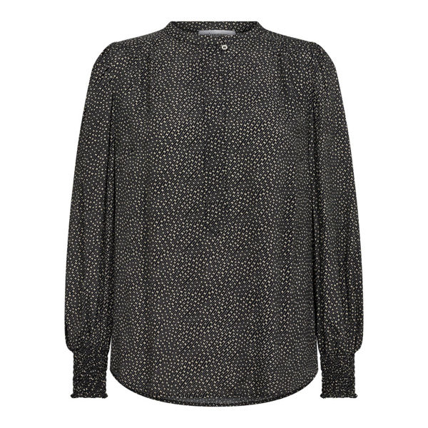 CO'COUTURE BLUSE DROPS BLACK