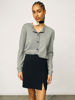 OBJECT CARDIGAN OBJTHESS SHORT MEDIUM GREY