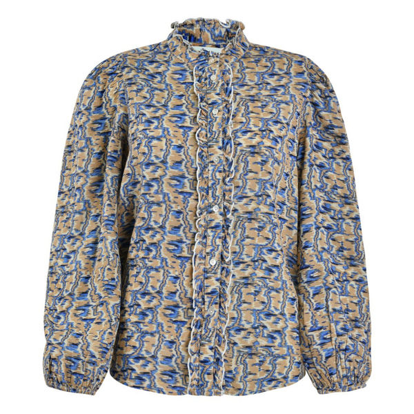 SOFIE SCHNOOR SKJORTE S233225 BEIGE