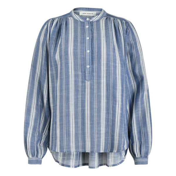 SOFIE SCHNOOR BLUSE S233214 BLUE