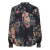 KARMAMIA SKJORTE CORNELIA DAISY NOIR TEA ROSE