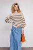 AJ FANNY STRIPE STRIK SAND