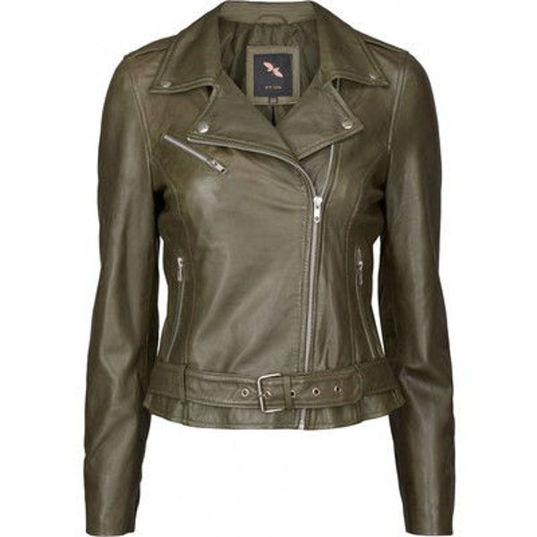 NOTYZ BIKER JAKKE 10575 OLIVE
