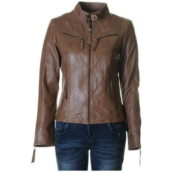 NOTYZ SKINDJAKKE 10245-99 TAUPE
