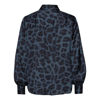 KARMAMIA SKJORTE ELLE NAVY FLOWER LEOPARD