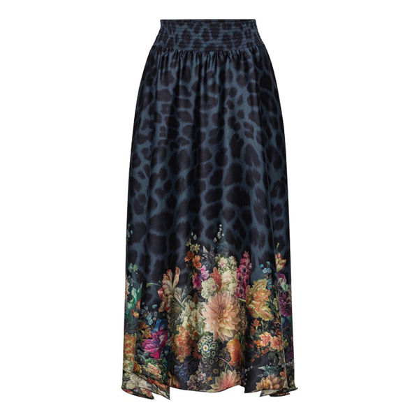KARMAMIA NEDERDEL SAVANNAH NAVY FLOWER LEOPARD