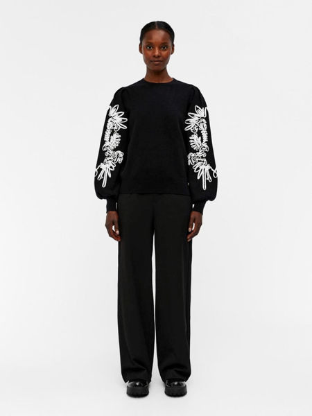 OBJJOANA PULLOVER BLACK