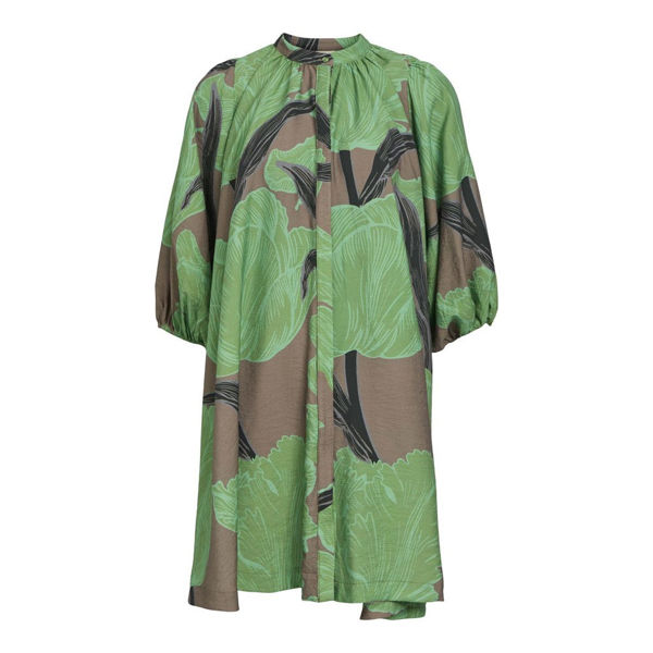OBJRIBINI SHORT DRESS FOSSIL