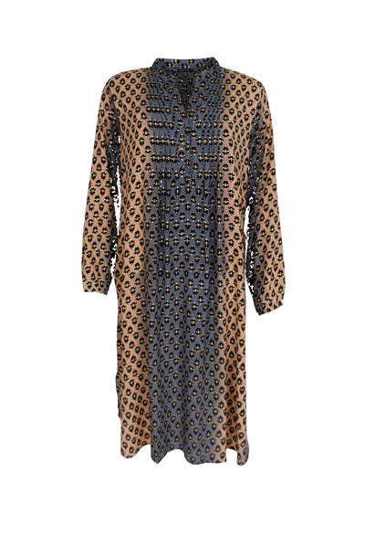 BCLUNA PLEAT TUNIC SEMISTONE