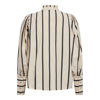 CO'COTURE TESSIE STRIPE SKJORTE BLACK