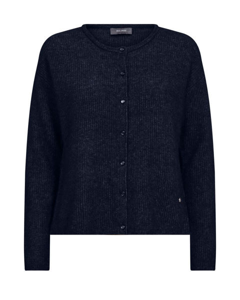 MOS MOSH CARDIGAN ALMINE SALUTE NAVY