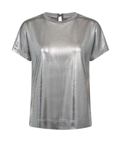 MMNIVOLA FOIL TEE SILVER