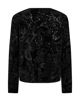 MMALFI FLOWER BLOUSE BLACK