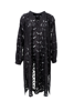 BCNELLY FLOWER DRESS BLACK