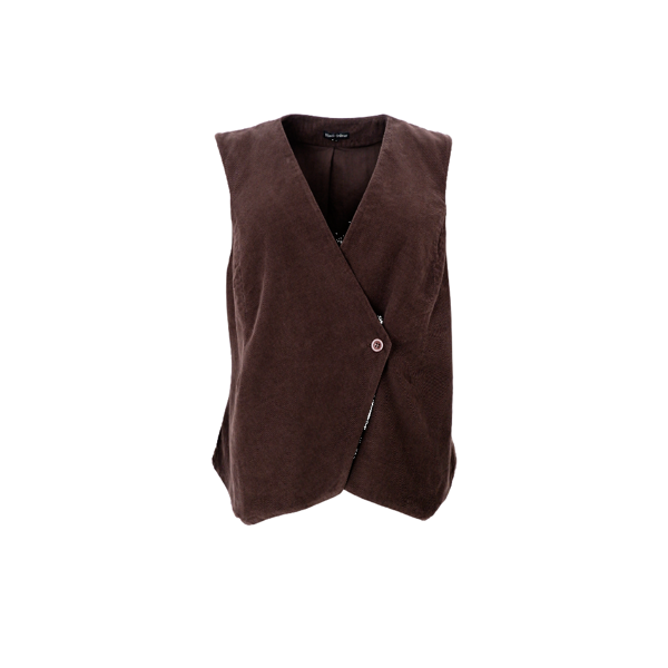 BLACK COLOUR VEST NEW YORK COFFEE