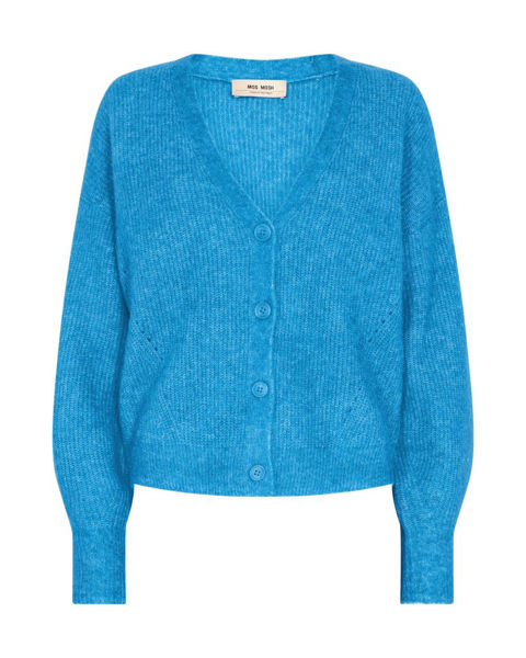 MMTHORA CARDIGAN BLUE ASTER