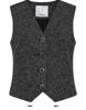 CO'COUTURE VEST TAMIA BLACK