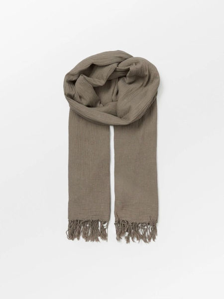 SOLID IILONA SCARF BROWN