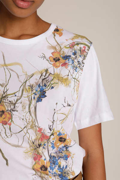 MUNTHE T-SHIRT MARSILEA WHITE